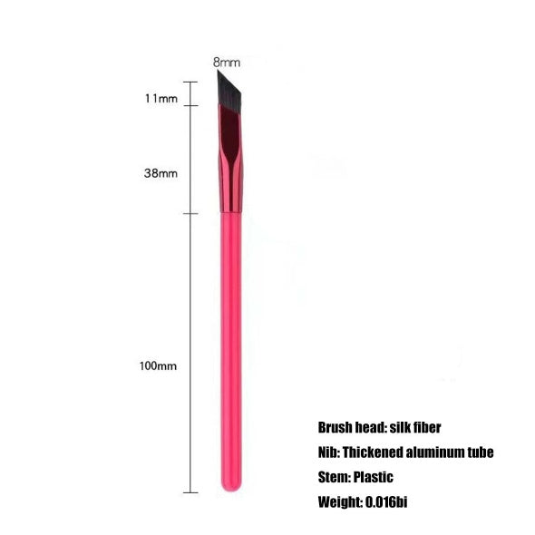 Multi-Function Eyebrow Brush for Filling Shaping and Mascara Application - Multifunction eyebrow brush makeup