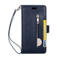 Multi function zipper wallet mobile leather case - Multi Function Zipper Wallet Mobile Leather Case