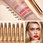 Multi Functional Cosmetic Pen with Powder Blusher Highlights and 3D Design - Teleplus multi functional cosmetic pen