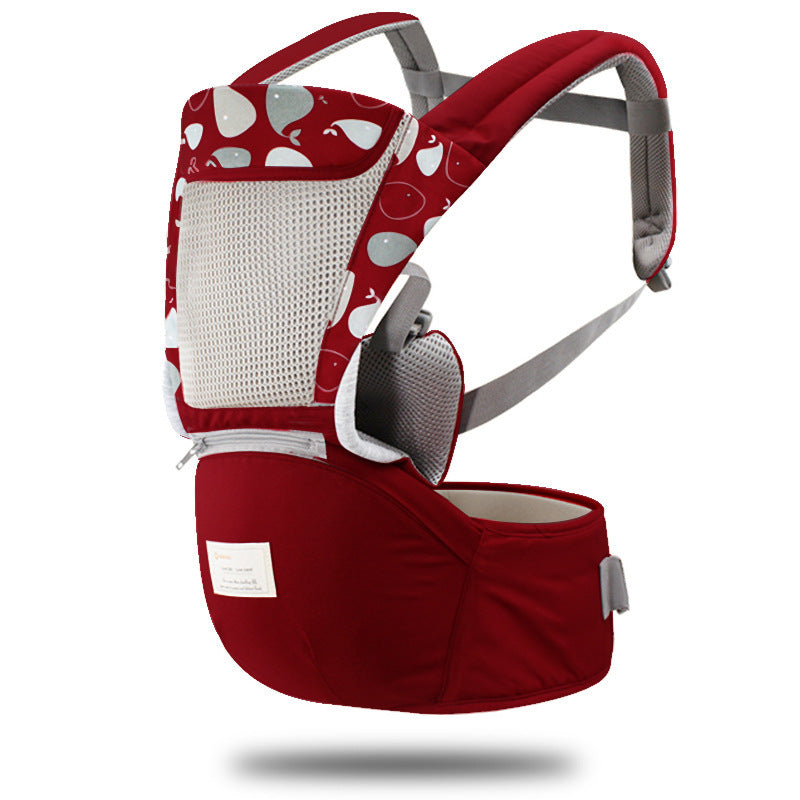 Multi Functional Cotton Baby Waist Stool And Shoulder Strap - Got a Baby? Try This Waist Stool for Hands-Free Fun