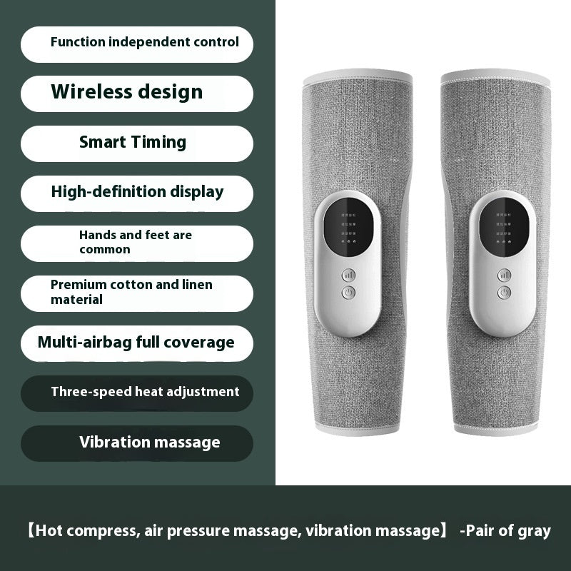 Multi Functional Leg Heating and Relaxation Massager with Remote Control - Teleplus multi functional leg heating