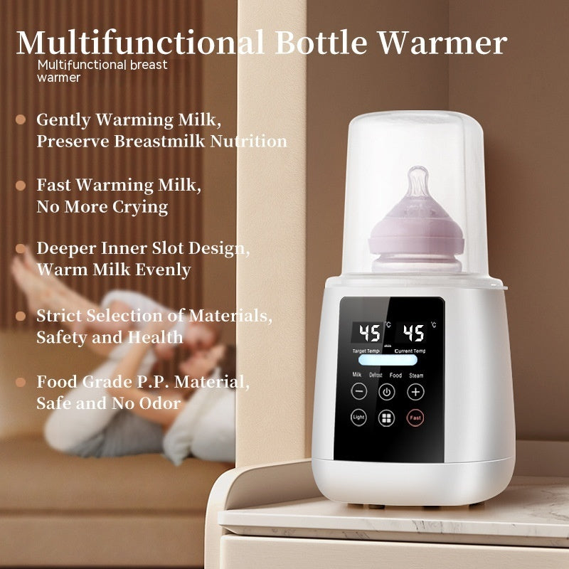 Multi Functional Single Bottle Milk Warmer with Power Supply and Manual - Teleplus multi functional single bottle milk