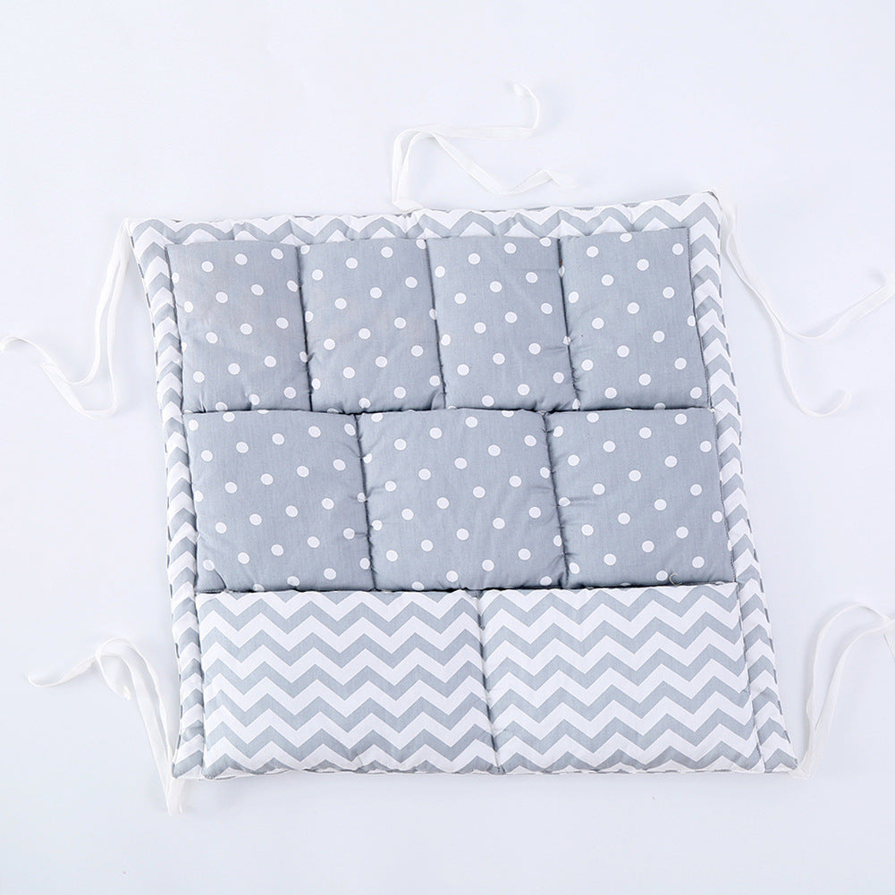 Multi Layer Cotton Crib Storage Bag Diaper Storage Bag - Hanging Storage Bag for Diapers and Tiny Treasures