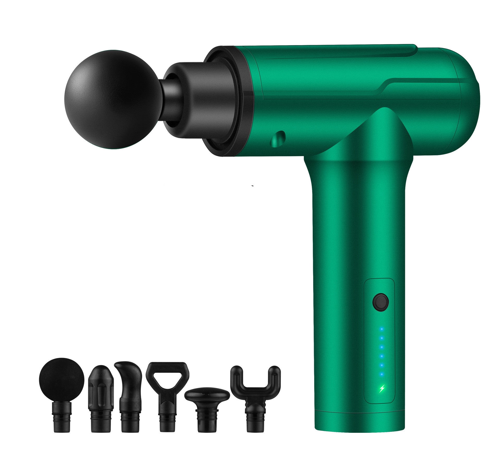 Matte Black Vibration Fascia Gun Silent Deep Massager with 6 Gear Settings - for Relaxation vibration fascia gun silent
