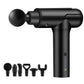 Matte Black Vibration Fascia Gun Silent Deep Massager with 6 Gear Settings - for Relaxation vibration fascia gun silent