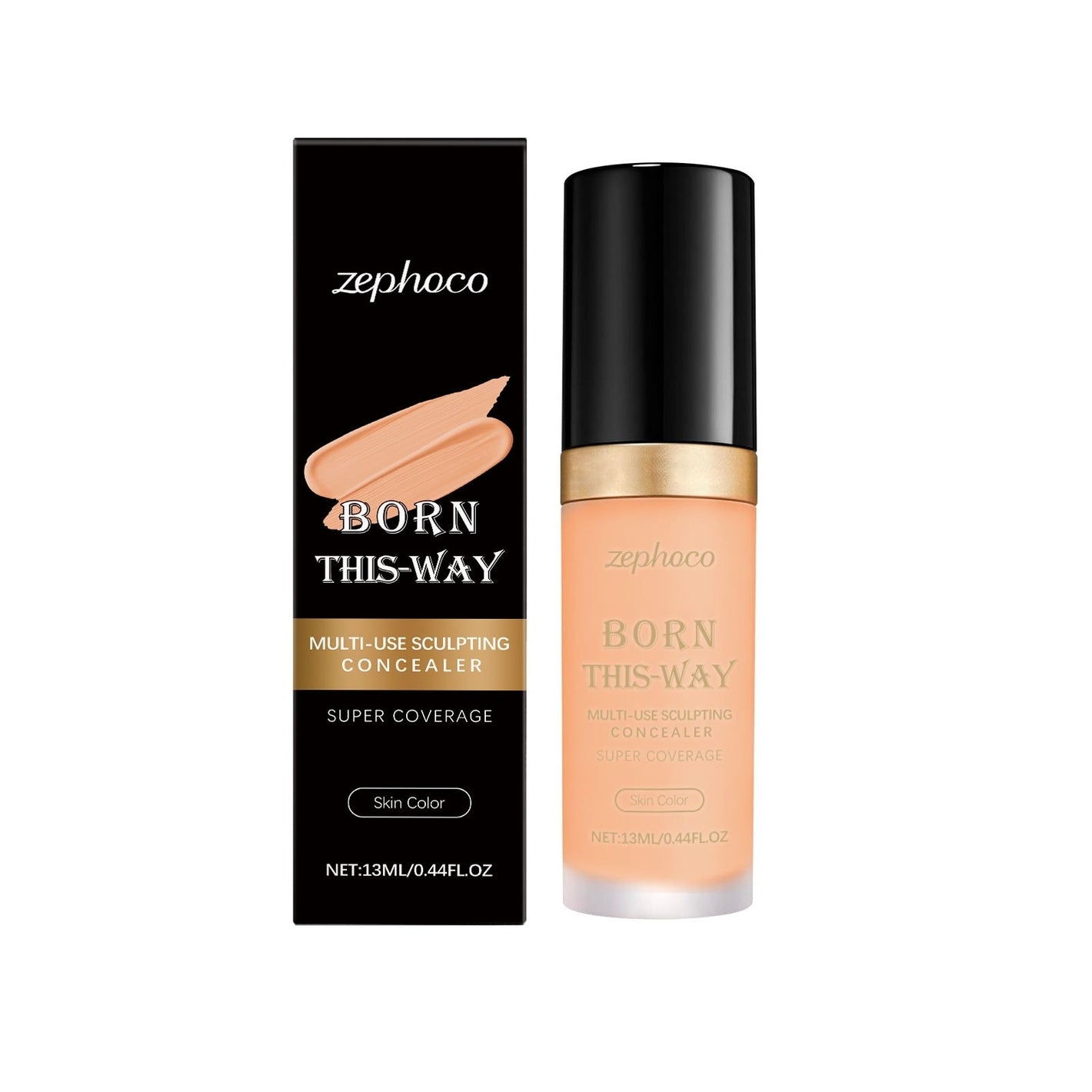 Multi-Use Sculpting Concealer with Ethylhexyl Palmitate for Flawless Coverage - Teleplus sculpting concealer multi-use