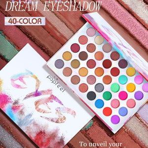 Multicolor Eye Shadow Palette Waterproof Long Lasting Makeup for All Skin Tones - Teleplus eye shadow multicolor