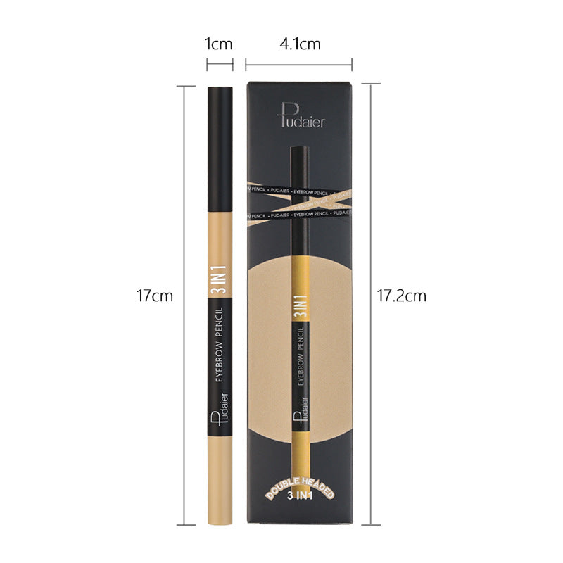 Multicolor Eyebrow Pencil and Powder for Precise Brow Shaping Filling - Teleplus eyebrow pencil brow shaping