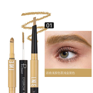 Multicolor Eyebrow Pencil and Powder for Precise Brow Shaping Filling - Teleplus eyebrow pencil brow shaping