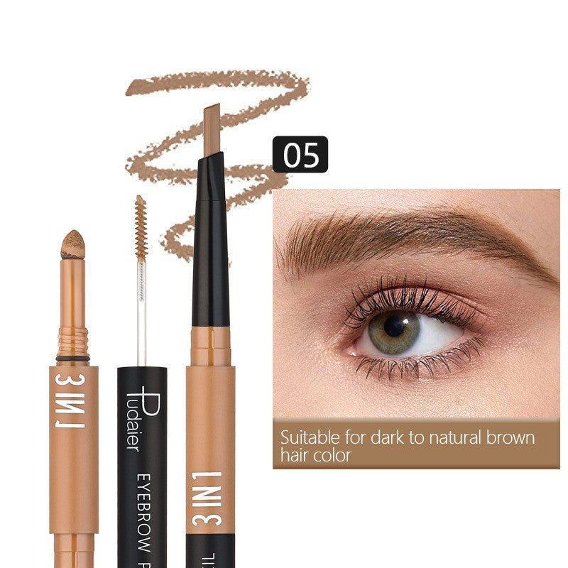 Multicolor Eyebrow Pencil and Powder for Precise Brow Shaping Filling - Teleplus eyebrow pencil brow shaping