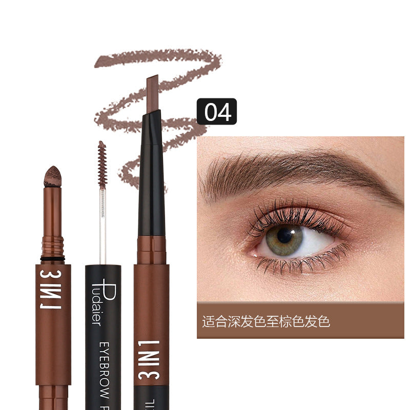 Multicolor Eyebrow Pencil and Powder for Precise Brow Shaping Filling - Teleplus eyebrow pencil brow shaping