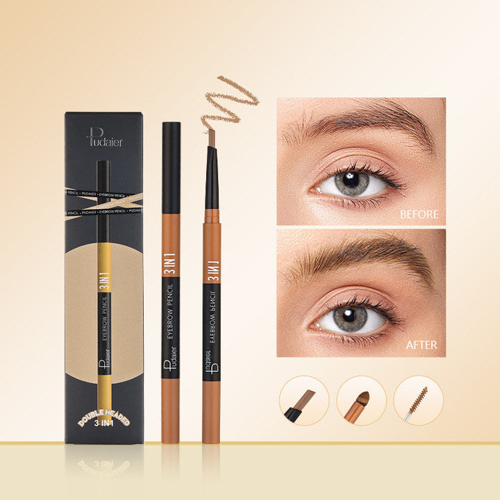 Multicolor Eyebrow Pencil and Powder for Precise Brow Shaping Filling - Teleplus eyebrow pencil brow shaping