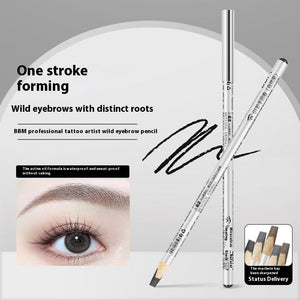Multicolor Eyebrow Pencil for Natural Brows Waterproof Long-lasting Makeup - Teleplus multicolor eyebrow pencil natural
