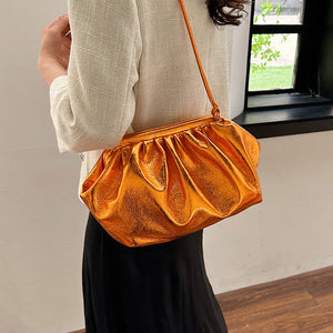 Multicolor Polyester Suitcase Style Shoulder Crossbody Bag with Internal Pockets - Teleplus simple hair clip shoulder