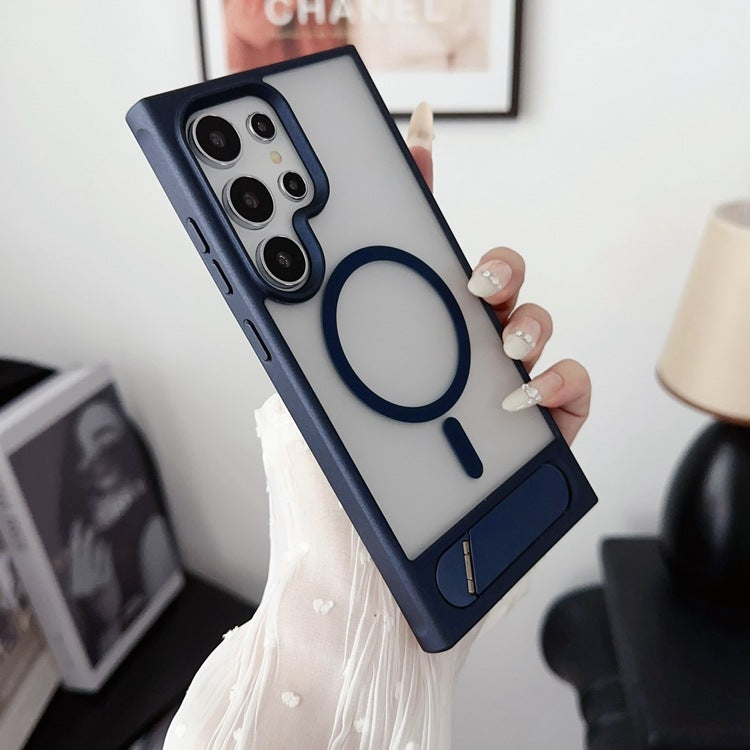 Multicolor Samsung Magnetic Phone Case with Anti-Fall and Fingerprint Resistance - Teleplus phone case