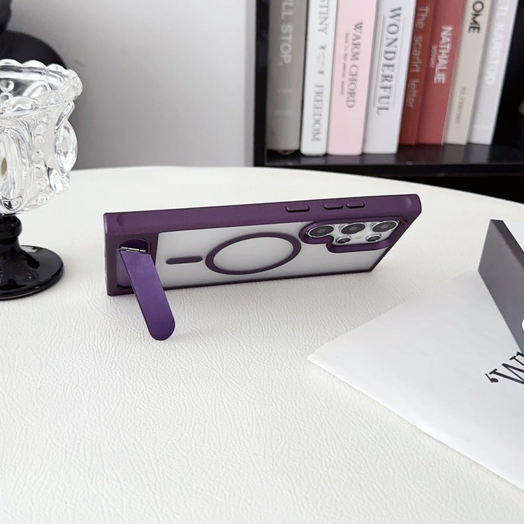 Multicolor Samsung Magnetic Phone Case with Anti-Fall and Fingerprint Resistance - Teleplus phone case