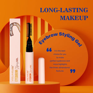 Multicolor Waterproof Blooming Shaping Eyebrow Glue Long Lasting 27g - Teleplus eyebrow glue long waterproof blooming