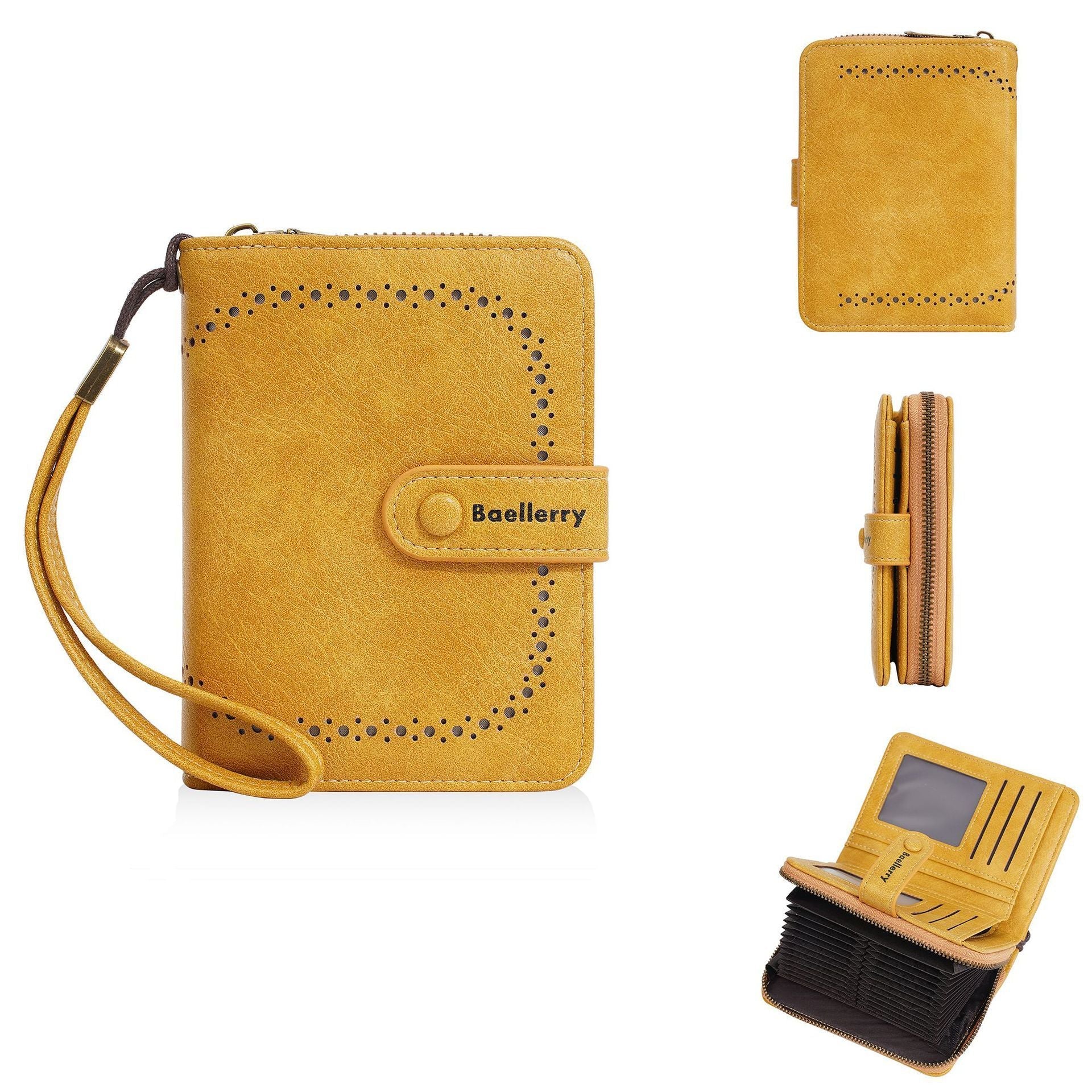 Multicolor Women’s Wallet with Card Holder RFID Blocking Durable PU Material - Teleplus