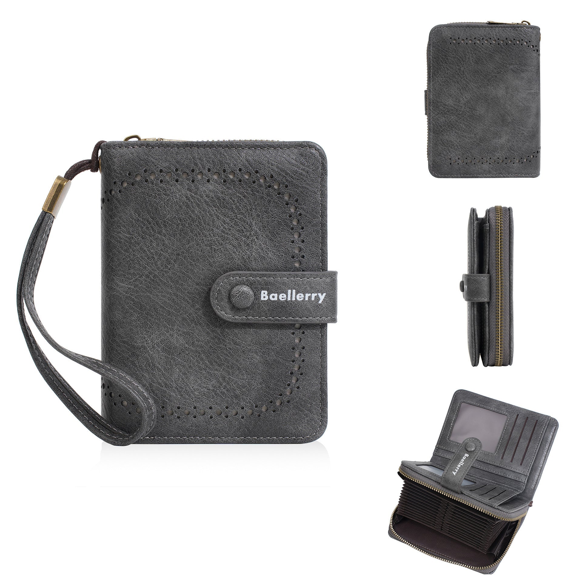 Multicolor Women’s Wallet with Card Holder RFID Blocking Durable PU Material - Teleplus