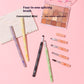 Multifunctional All-Aluminum Tube Four-Cut Makeup Eye Shadow Brush Set - Teleplus multifunctional all-aluminum tube