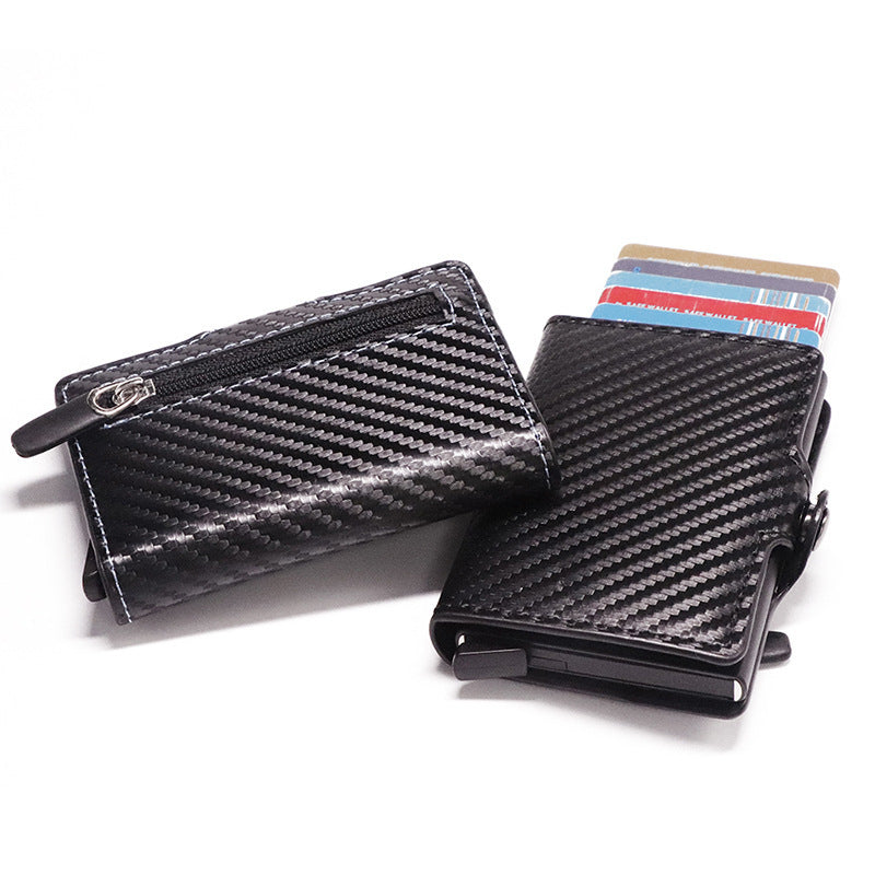 Multifunctional Anti-Scanning Card Package with Hidden Compartments for United States and CHF - Keep Your Cards Safe