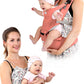 Multifunctional baby carrier - Buckle up with our Stylish Waist Stool Baby Carrier