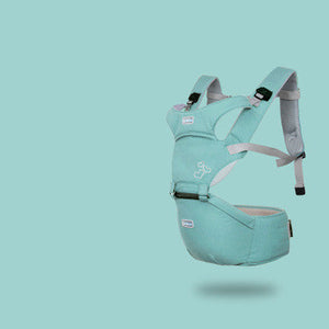 Baby Waist Stool EPP for 3-36 Months in Mint Green Gray Navy Blue - Carry Your Like a Pro Style and Comfort united