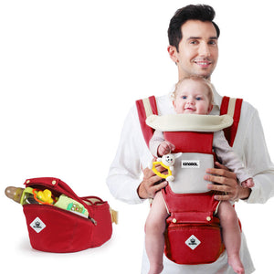 Multifunctional baby seat with back and waist - Multifunctional Baby Waist Stool for Tiny Adventures