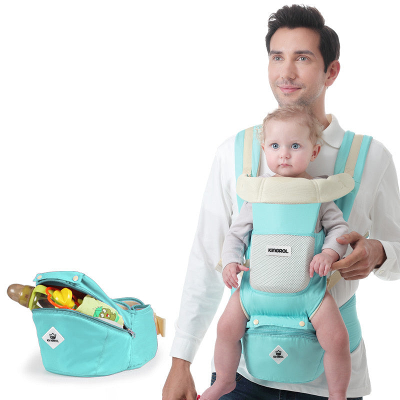 Multifunctional baby seat with back and waist - Multifunctional Baby Waist Stool for Tiny Adventures