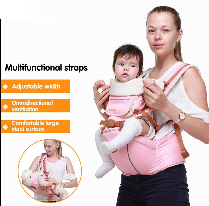 Multifunctional breathable baby carrier ergonomic baby slingshot adjustable belt newborn baby travel strap mother waist