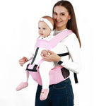 Multifunctional Breathable Double Shoulders Front Hold Baby Carrier - Carry Your Baby Like a Pro Without Back Pain