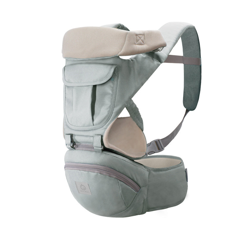 Multifunctional breathable waist stool baby carrier - Breathable Baby Carrier with Secret Storage Bags