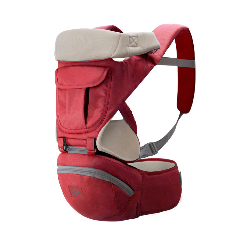 Multifunctional breathable waist stool baby carrier - Breathable Baby Carrier with Secret Storage Bags