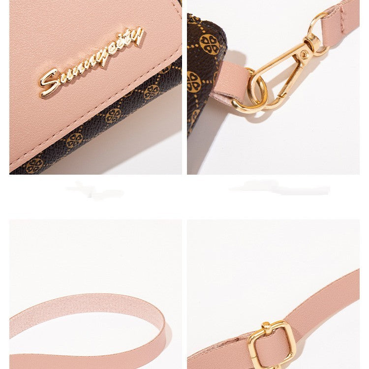 Multifunctional Clutch Bag Crossbody Purse with Zipper in Multiple Colors - for Style and Shenanigans multifunctional