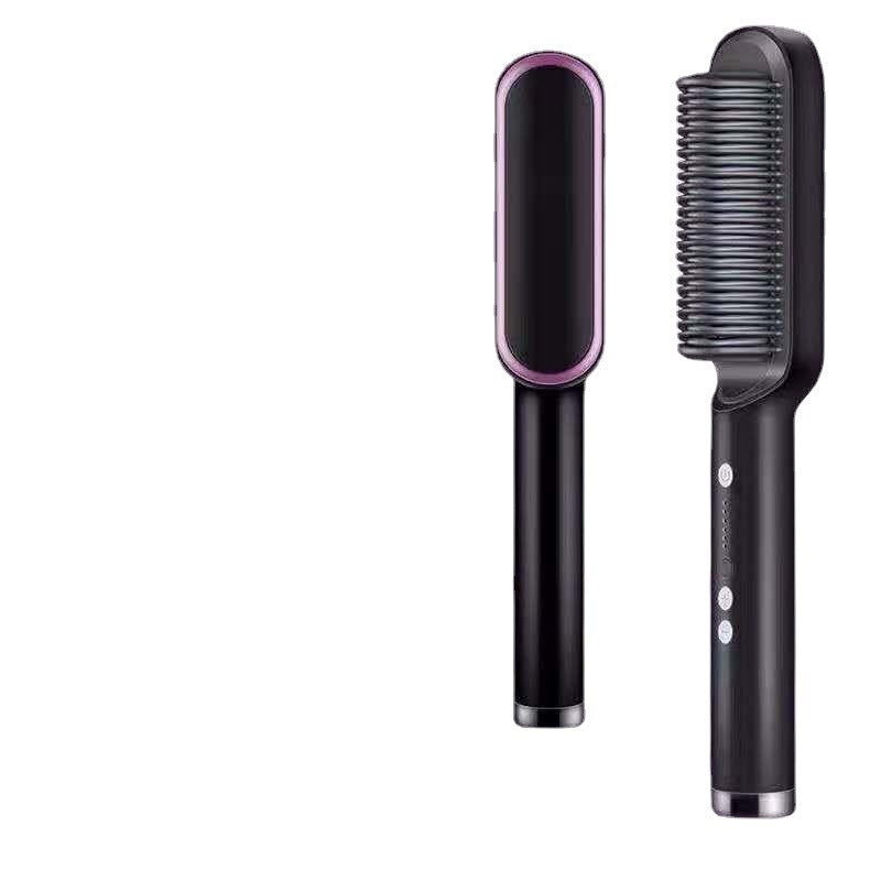 Multifunctional Electric Heating Tourmaline Ceramic Hair Straightening Comb - Teleplus multifunctional electric heating