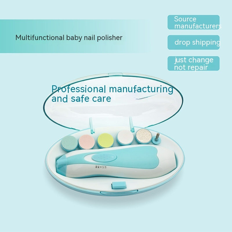 Minia Pink Electric Grinder X1PC for Ages 0-6 Months to 3 Years in the United States - Nail Clipping Fun with Trio