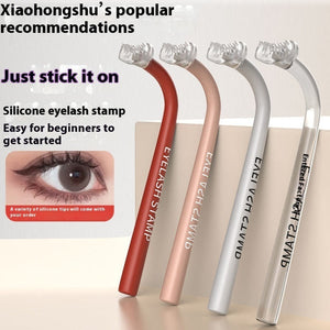 Multifunctional Eye Makeup Tool Set with Eyelash Stamp and Eyebrow Brush - Teleplus for Precise painting artifact