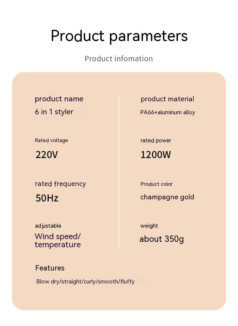 Multifunctional Hair Care Automatic Dryer with Negative Ion and Hot Cold Air - Teleplus multifunctional hair care