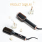 Multifunctional Hair Straightener and Curling Iron with Tourmaline Ceramic Technology - Teleplus curling iron hair