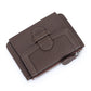 Multifunctional Leather Wallet with Multiple Card Slots and Solid Colors - Slim for Your Adventure multifunctional