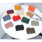 Multifunctional Leather Wallet with Multiple Card Slots and Solid Colors - Slim for Your Adventure multifunctional