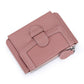 Multifunctional Leather Wallet with Multiple Card Slots and Solid Colors - Slim for Your Adventure multifunctional