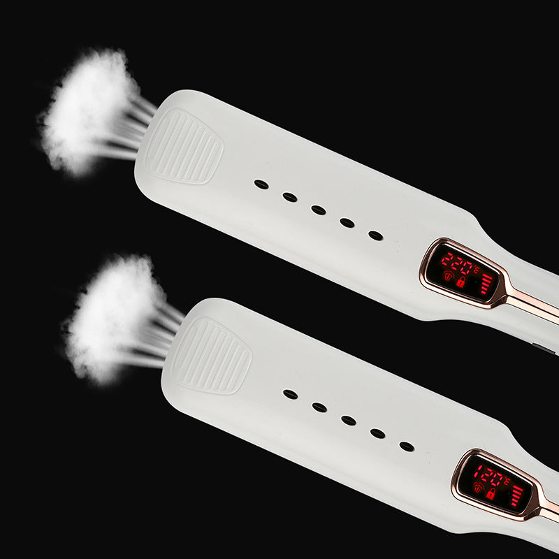 Multifunctional Negative Ion Infrared Steam Hair Straightener with Temperature Control - Teleplus multifunctional