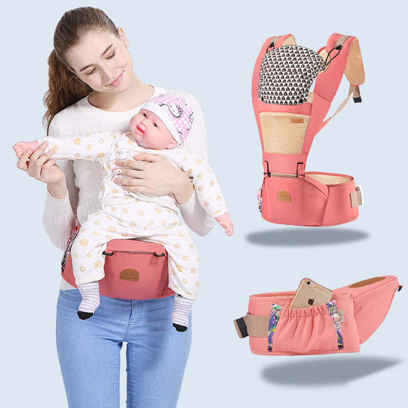 Multifunctional shoulder baby carrier - Carry Your Baby In Style With This Funky Carrier