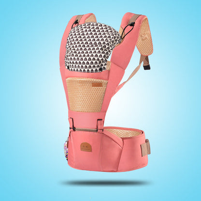 Unisex Back Strap for Shoulder Bags in Camouflage Pink and Brown - Carry Your Baby In Style With This Funky Carrier