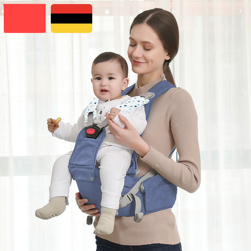 Multifunctional Stool Waist Support Waist Protection And Baby Holding Artifact - Charcoal Gray Stool That Supports