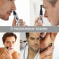 Multifunctional USB Charging Portable Mini Nose Ear Hair Trimmer with Different Heads - Teleplus multifunctional usb