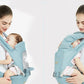 Multifunctional Warm And Windproof Baby Strap - Warm Baby Belt for Cool Parents in Dark Blue