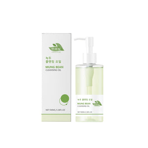 Mung Bean Cleansing Oil with Jojoba and Green Tea Seed Oils - Teleplus seed oil mung bean cleansing