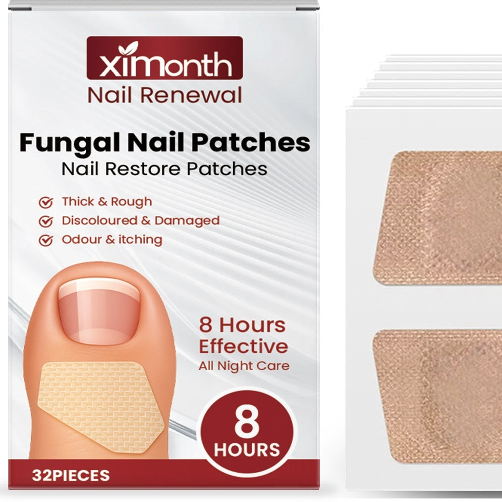 Nail Care Patches with Garlic Tea Tree Oil and Collagen for Healthy Nails - tea tree oil nail care patches garlic
